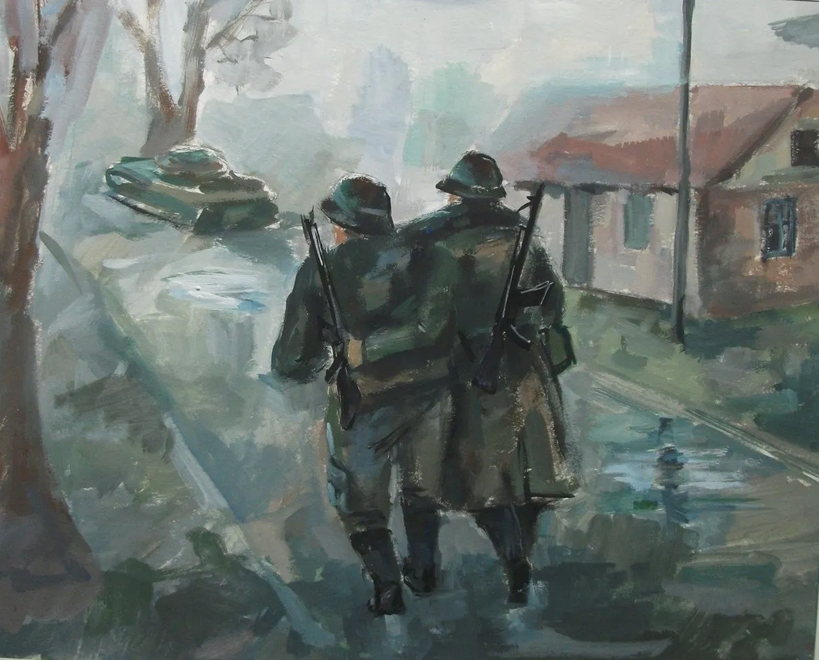 Агджакзян Кристина "После боя" пр. Бондарюк С.А.