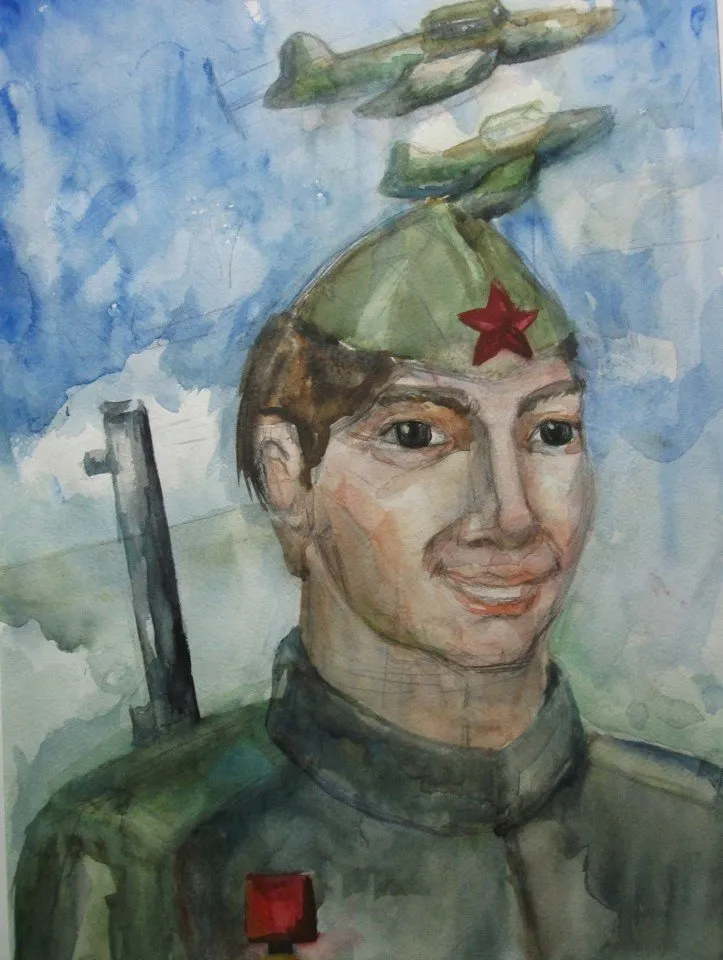 Дубская Вероника "Солдат красной армии" пр. Сорсоматьян М.А.