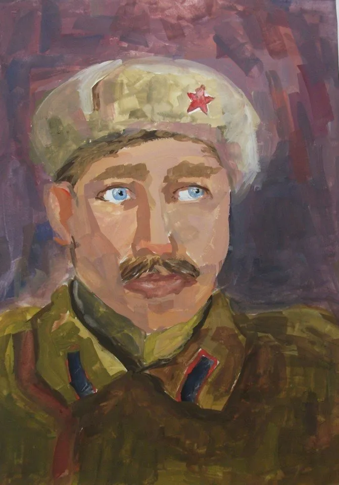 Аджинян Ильвина "Боец красной армии" пр. Сорсоматьян М.А.