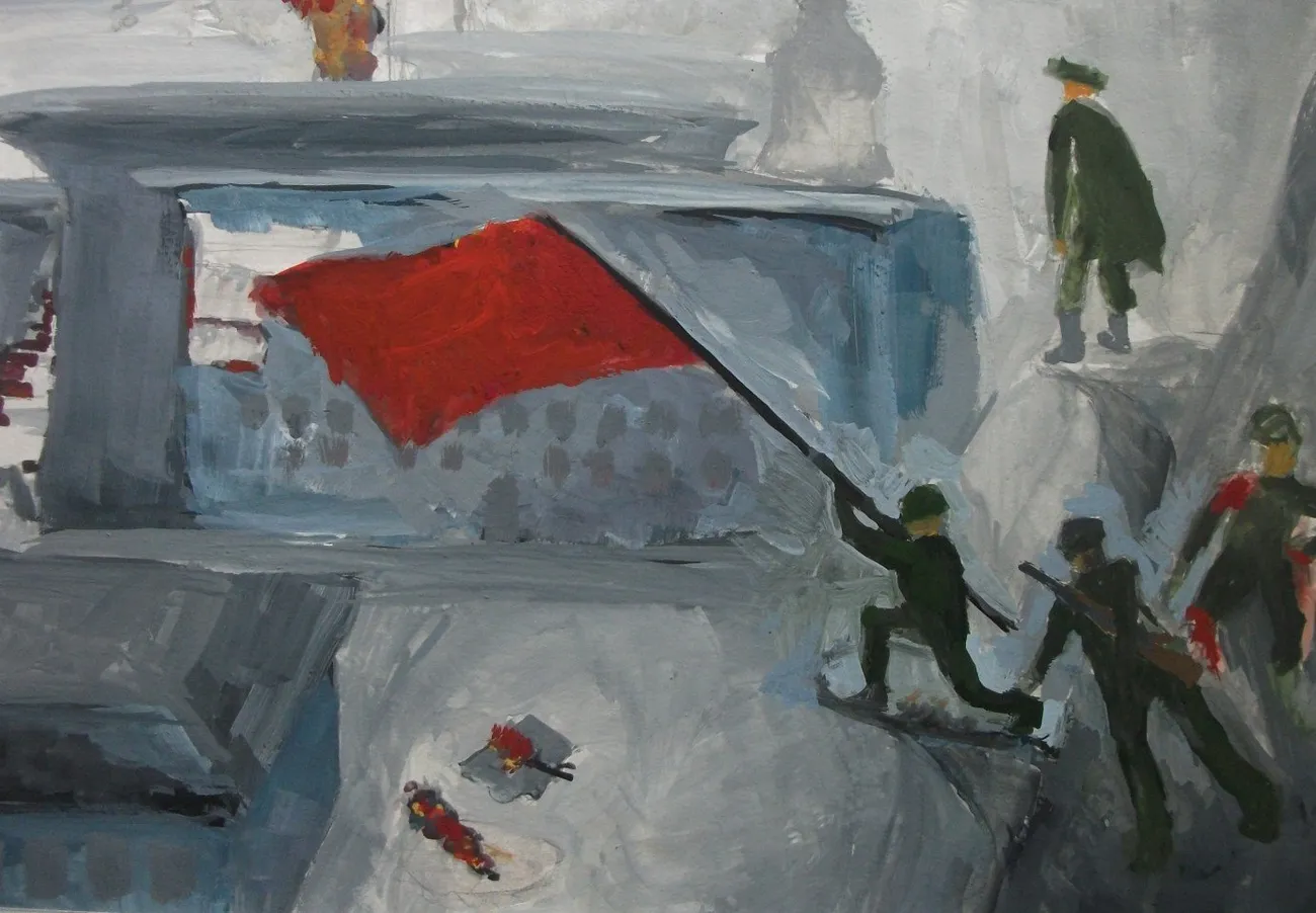 Кравцов Захар "Взятие рейхстага" пр. Бондарюк С.А.